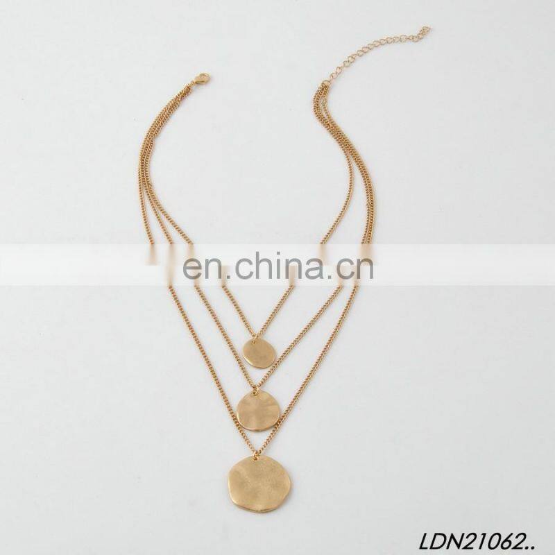 Anti-Siver and Anti-Gold vintage cross Necklaces turquoise beads necklace