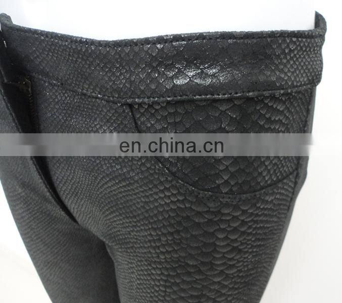 Sexy Picture Leather Leggings Women Stretch pants Leather Leggings