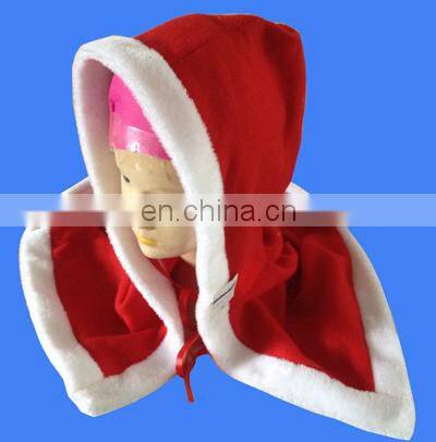 Red adult miss claus mini cape Woman's Christmas Capelet