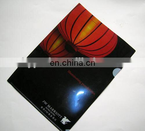 Fashional Factory Price Colored Plastic Folders for Document