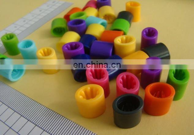 2017 Hot Sale One direction Plastic Bead Closure with Teeth inside for one time use