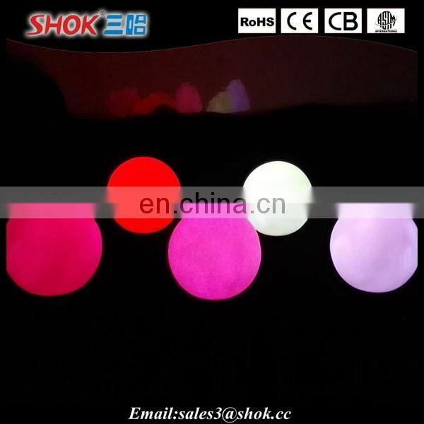 PVC flashing led mood light ball for party,color changable led ball