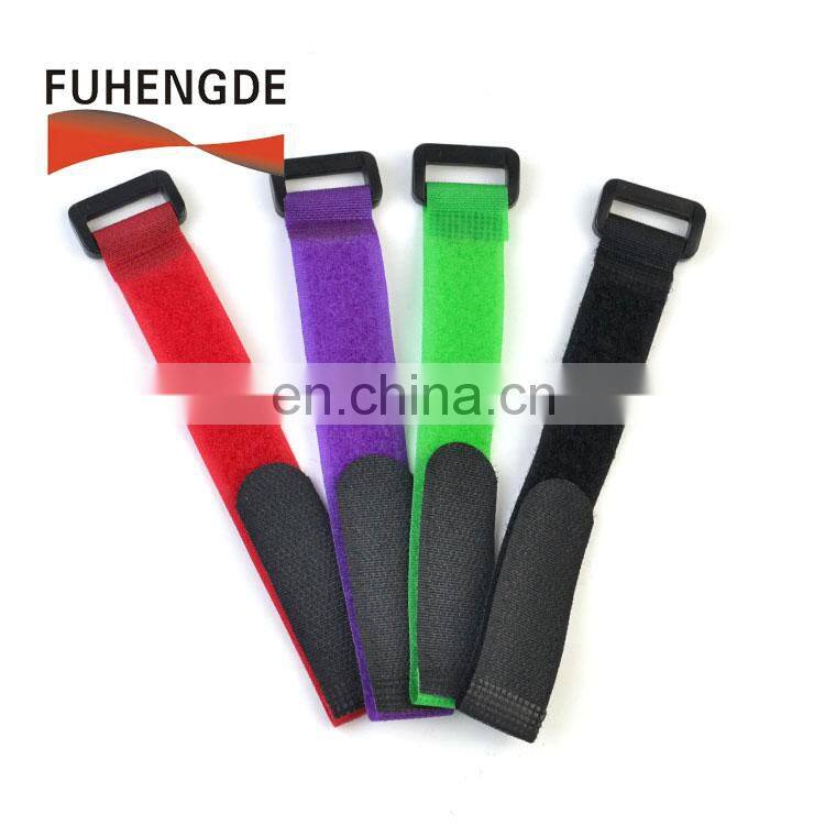 Free sample plastic buckle hook loop strap fastener