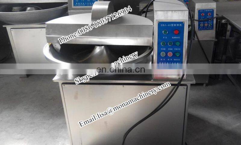 Speed fast frozen meat cutter machine/meat bowl cutter
