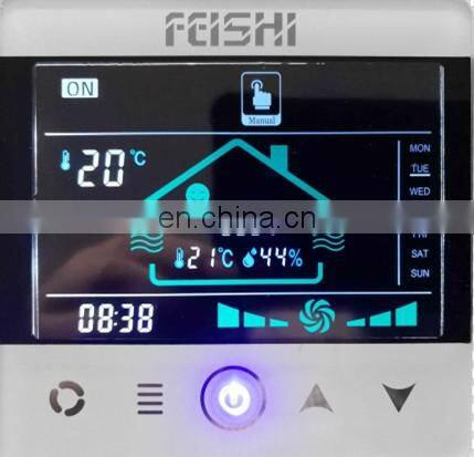 Wall mounted dehumidifier machine for reducing humidity