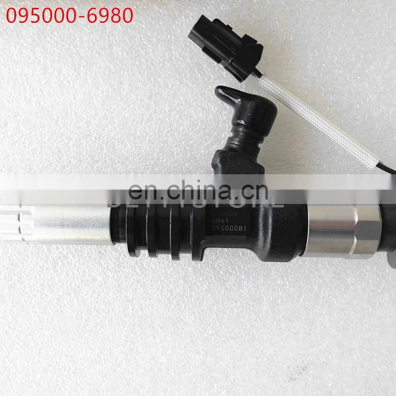 Genuine and new diesel fuel common rail injector 095000-6861 095000-6860 8-98011604-5