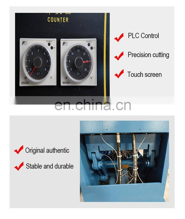 Hand operated hydraulic foam sponge cutting machine