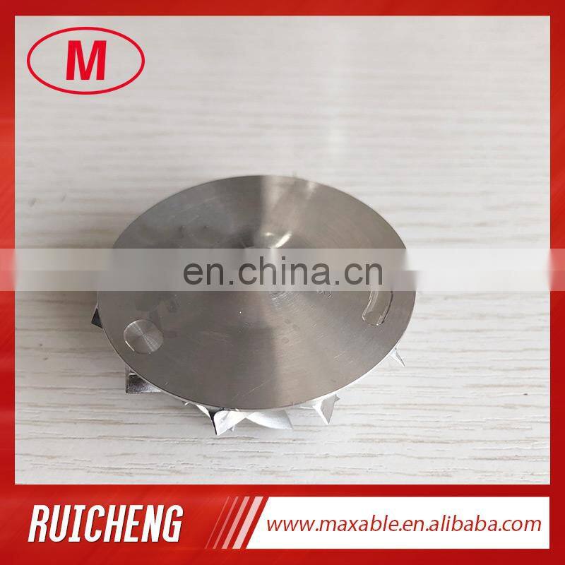 RHF5 36.60/52.50mm 11+0 blades turbo turbocharger aluminum 2618/milling/billet compressor wheel for VJ26