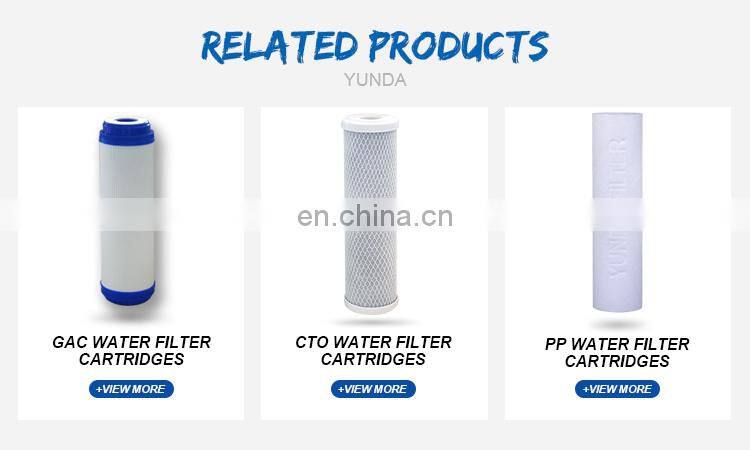 household ceramic water filter in line cartridge filter alkalize water filter