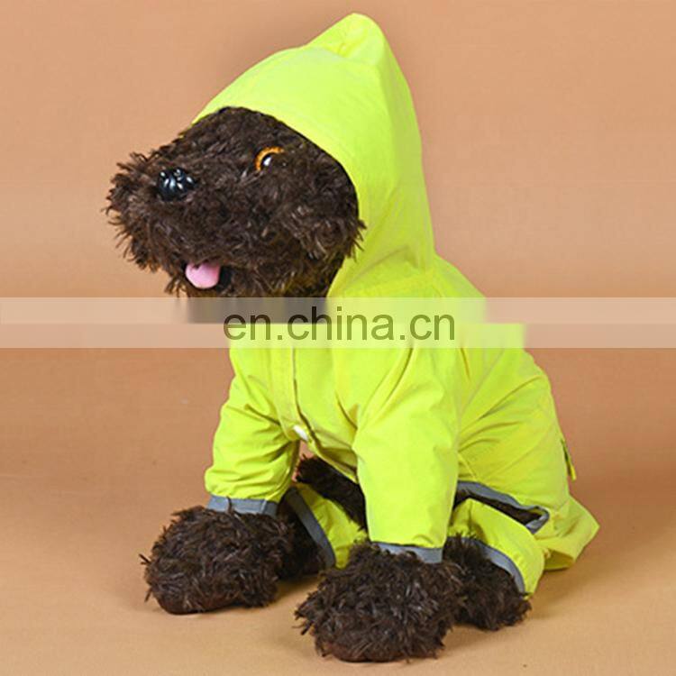 HongQiang Wholesale Small Dog Clothing Hooded Dog Coats