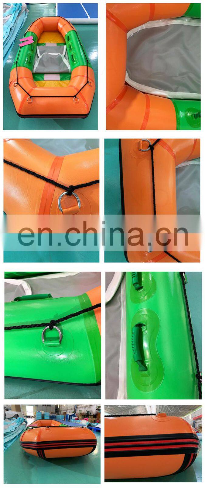 Factory Direct Sale Inflatable Rubber Drifting Boat Inflatable Plastic Boats Fishing Rubber Pontoon Boat
