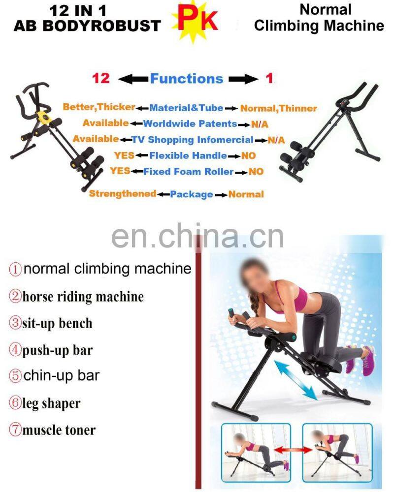 AS SEEN ON TV Eco Friendly 12 IN 1 AB BODYROBUST GYM EQUIPMENT