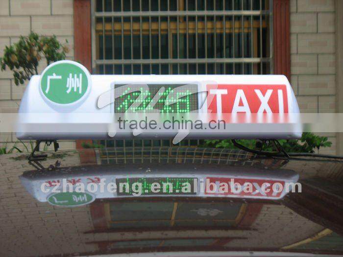 HF101 taxi led display taxi sign