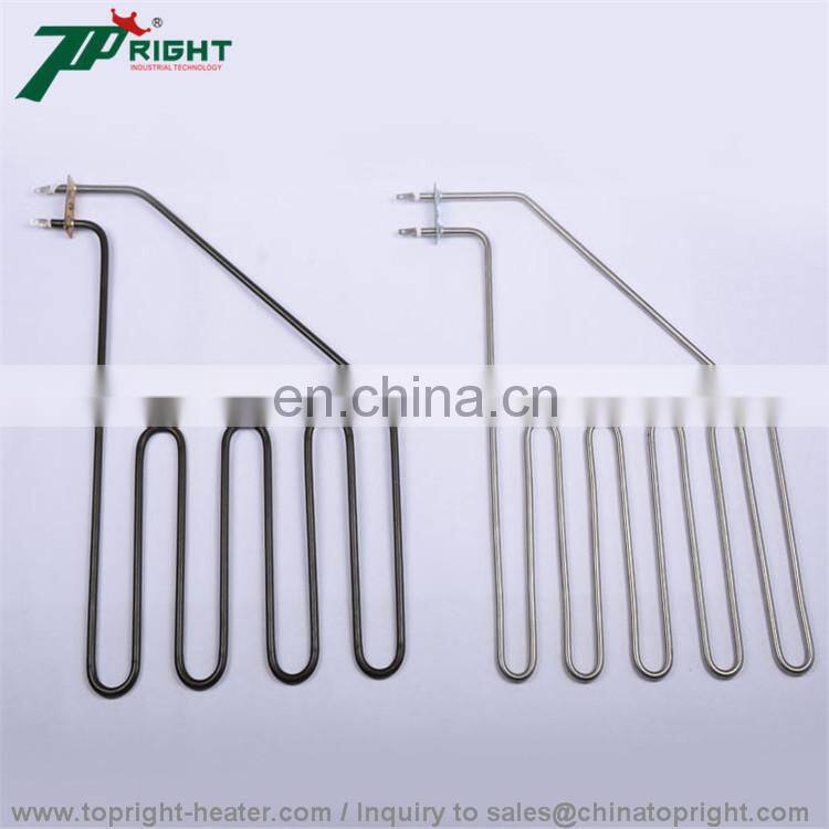 electric air tubular heater for anti-freeze(glycol)solutions