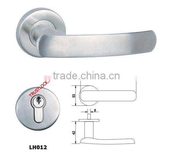 Trust Solid Stainless Steel Lever Handle Door Hardware