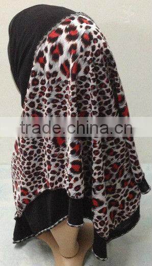 A498 Popular Newest ITY TWO LAYERS al amira 2pcs MUSLIM HIJAB