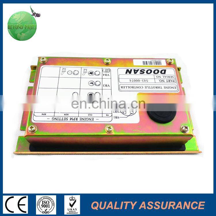 DH300-7 excavator spare parts accelerator controller control panel 543-00074