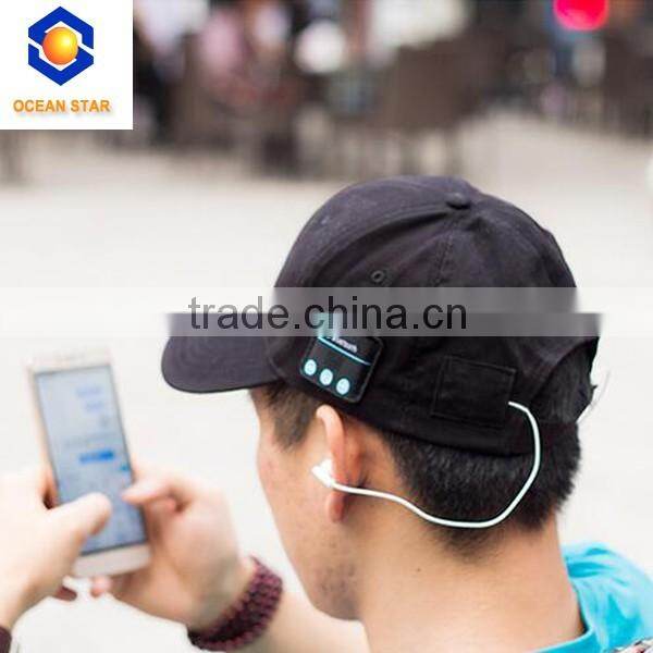2016 New Bluetooth Baseball Cap/ Hat with Headphone from China