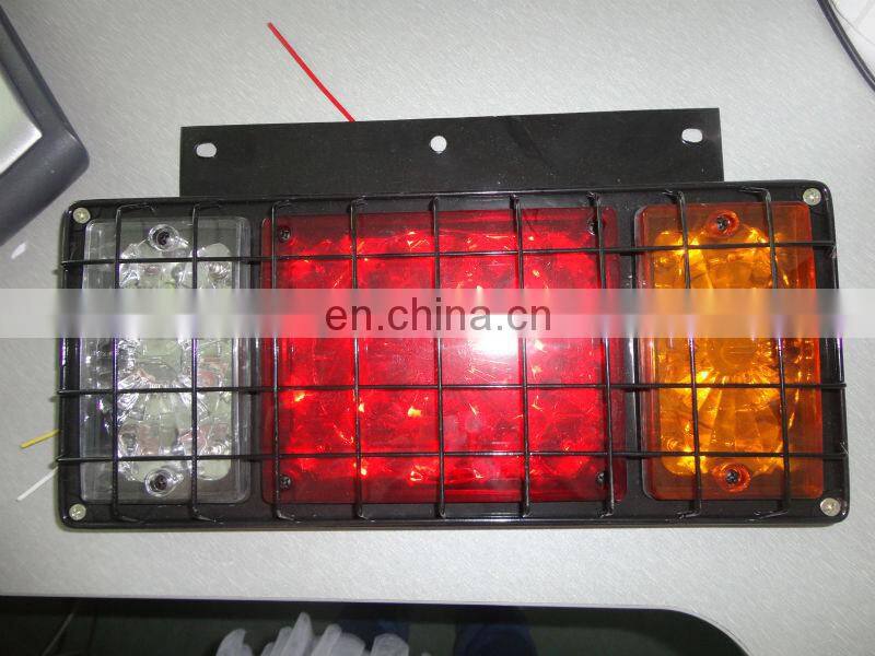 Universal LED Taillight for ISUZU Truck Accessories (12V 24V Iron Bracket)