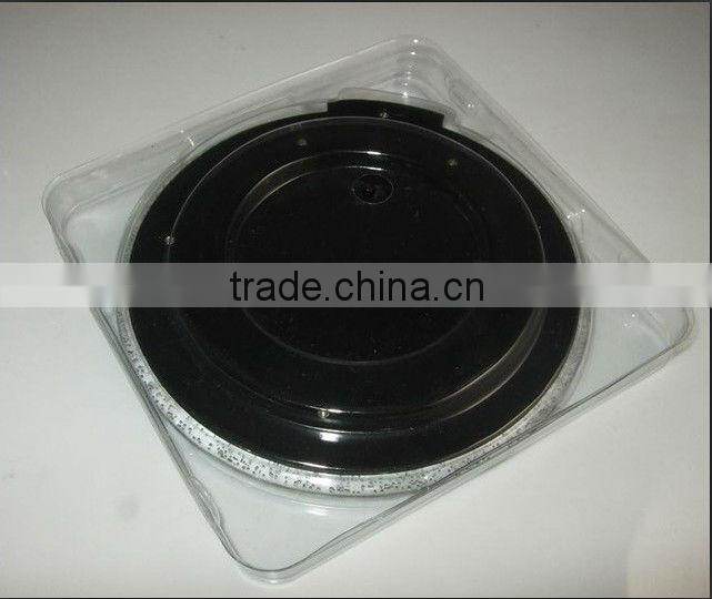 Promotion clear glass coasters