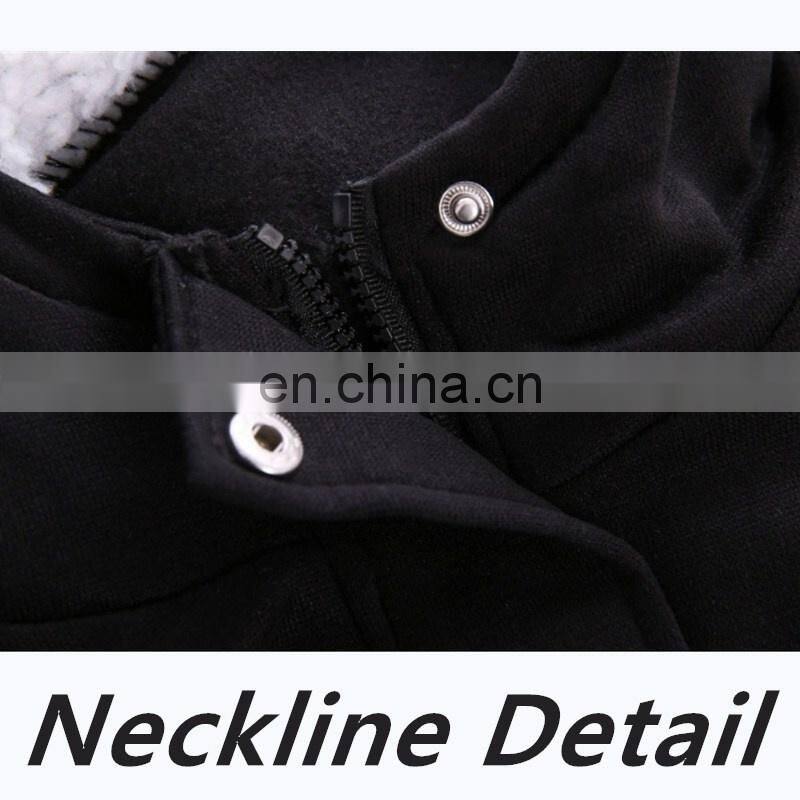Wholesale custom-made women's Horn button jacket mid-long sleeve casual and comfortable fall winter loose sport jacket jogging j