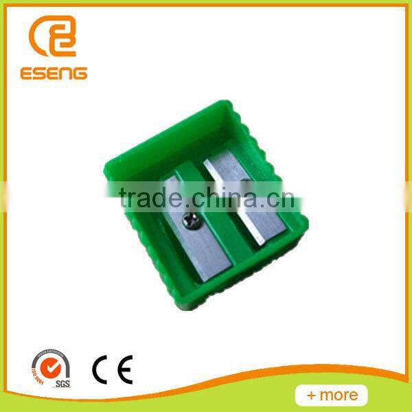 Square shape double blade plastic pencil sharpeners