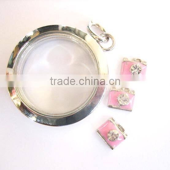 Christmas day wholesale floating lockets and charms