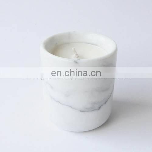 aluminium cast wax candle jar