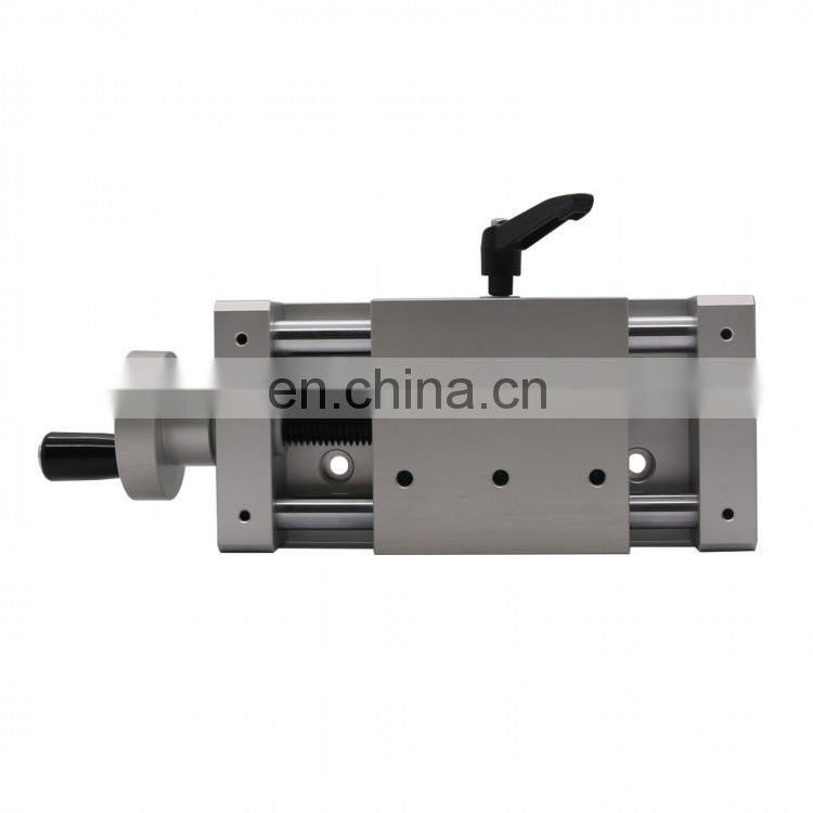 KA80-1402-50 50mm Linear Stage 196N Manual Sliding Table Cross CNC Sliding Table