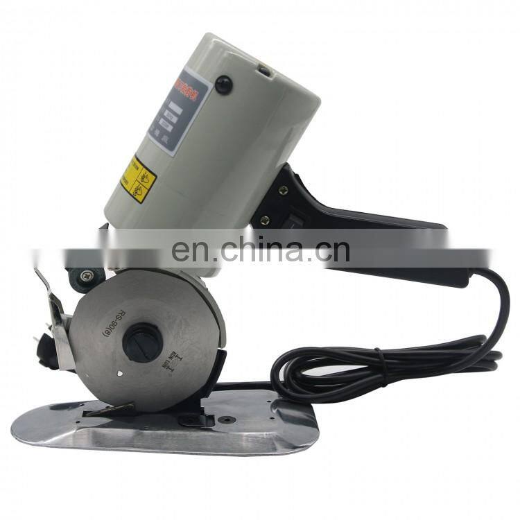 220V 200W 90mm Blade Electric Fabric Cutting Machine Leather Cut Device Cloth Cutter with Round Scissors