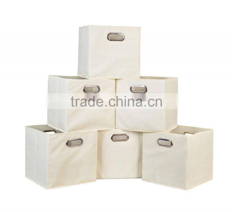 Non-woven Foldable Fabric Storage Bins storage cube basket