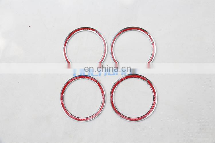 4pcs For BMW 3 Series F30 F34 316 320i 328i Car-styling ABS Chrome Door Speaker Sound Ring Trim Accessories