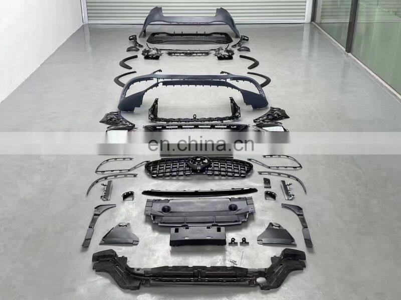 Rudne Perfect Fitment Kits For 2021 Mercedes-Benz GLE W167 Upgrade GLE63 63S Body Kit Front Bumper Rear Bumper Grille