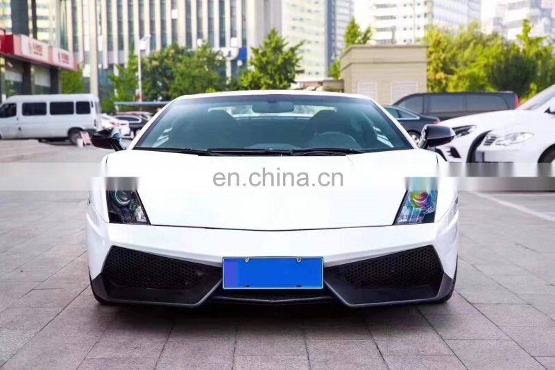Runde For Lamborghini Gallardo LP550 LP560 LP570 DMC Style Front Bumper Carbon Fiber Side Skirts Rear Spoiler Body kit