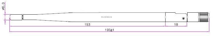 Antenna factory 2400 - 2500MHz outdoor omni antenna dipole