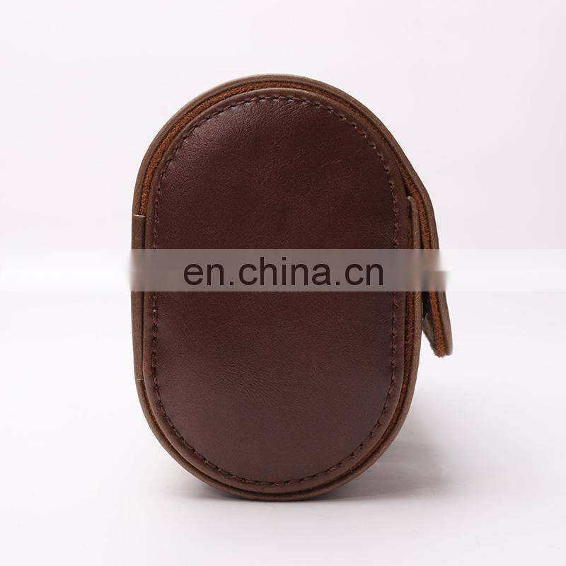 3 Slots Watch Roll Travel Case Chic Portable Vintage Leather Display Watch Storage Box Slid in Out Watch Holder Organizer