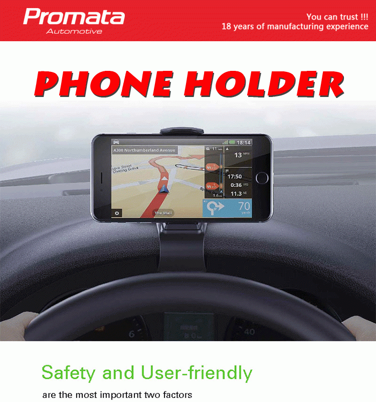 Promata patent super strong high quality phone holder for car for most smartphone