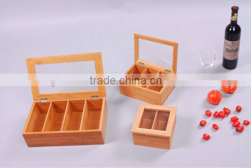 Bamboo Solid Tea Box