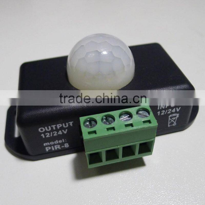 DC12-24V 8A PIR Motion Sensor Switch for LED strip