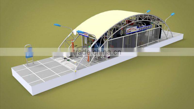 Tunnel Car Wash Equipment GT-R800 12Brushes