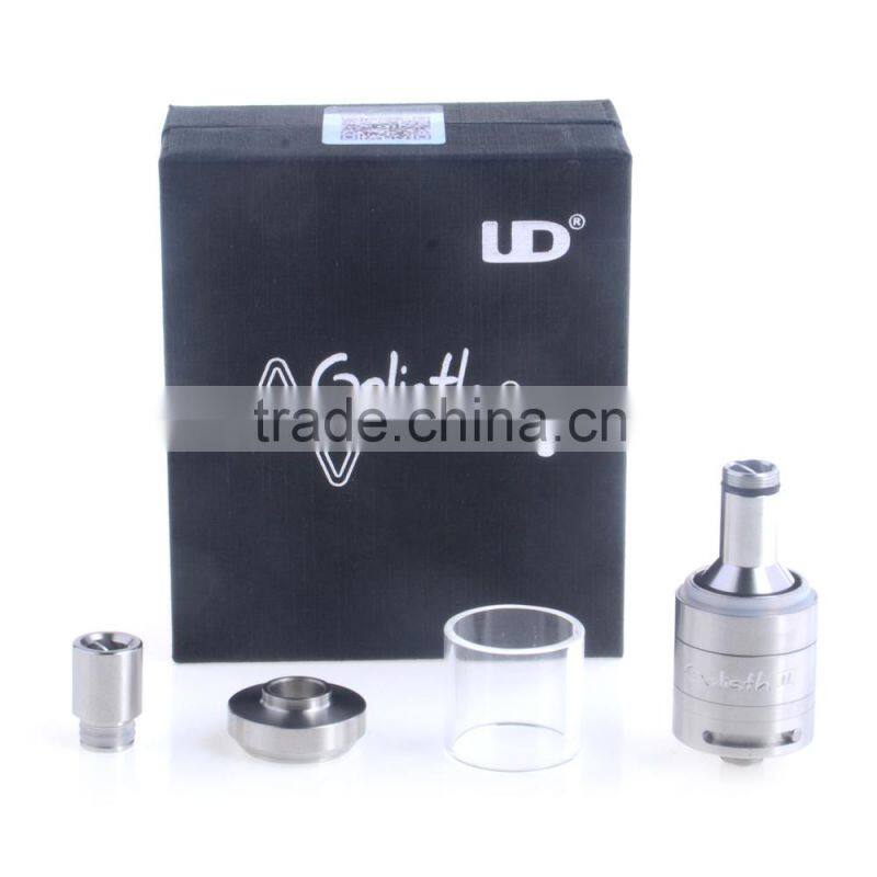 Adjustable airflow control ring Spiral slot design UD youde Goliath V2 II RTA Atomizer Youde goliath V2 tank