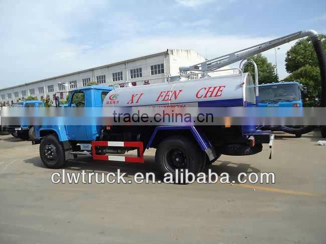 Dongfeng fecal truck,6cbm fecal suction truck