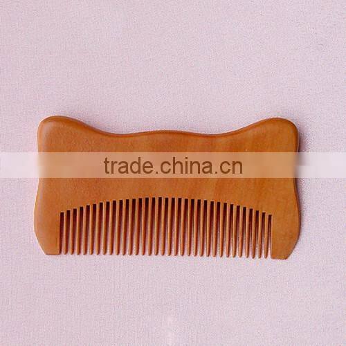 New Beard Comb Wood ,Hair Wooden Comb With Laser Logo