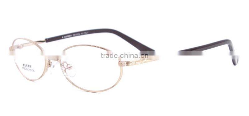 Oval Full Rim Metal 2015 Fashion Eyewear Optical Frame Glasses Of Reading For Adult
