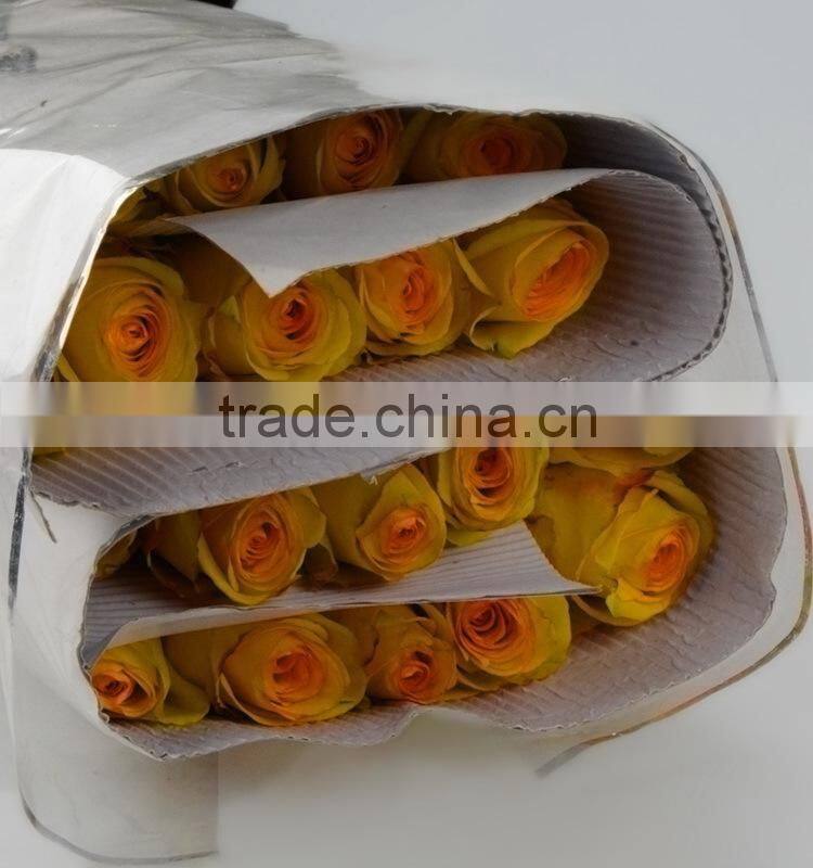 Fashionable Yellow Crown real touch rose yellow roses