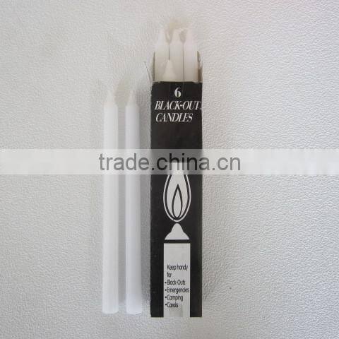 White Household Candle,Walmart Vendor, Candle Factory, 10 Years Production Experience