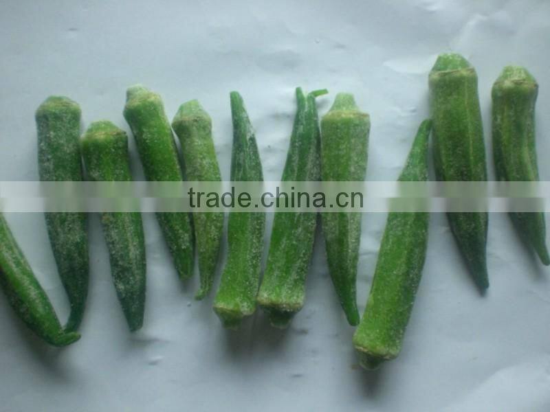 frozen okra whole