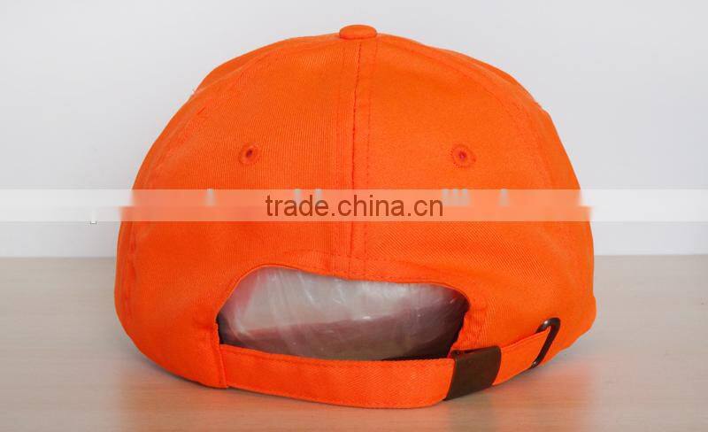 fluorescent orange safe hunter baseball cap
