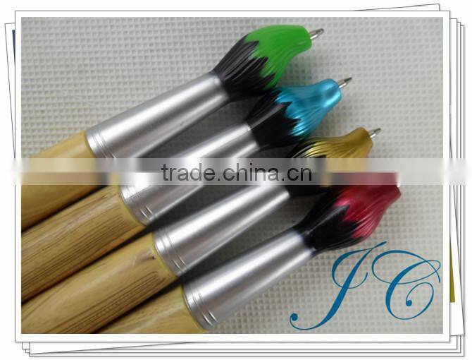 Grotesque Wooden Advertising Ballpoint Pen