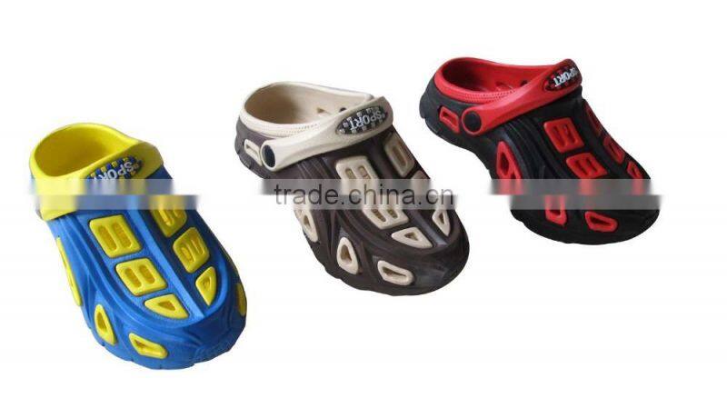 2015 new summer eva garden shoes clogs for male